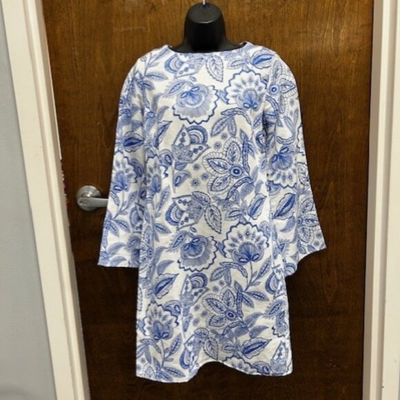 Coco Indigo Penelope Linen Dress - Picture 1 of 2